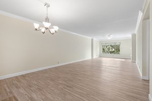 Virtual staging dining living room