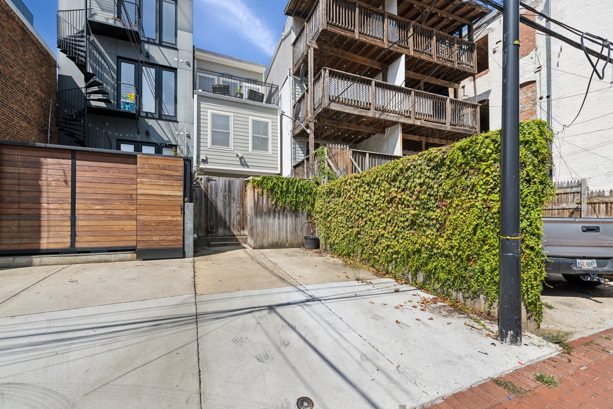 Parking Pad & Storage Shed