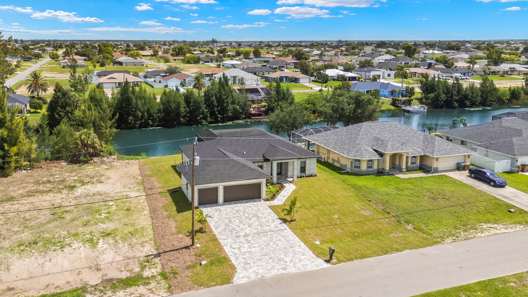 Aerial Front Exterior 3