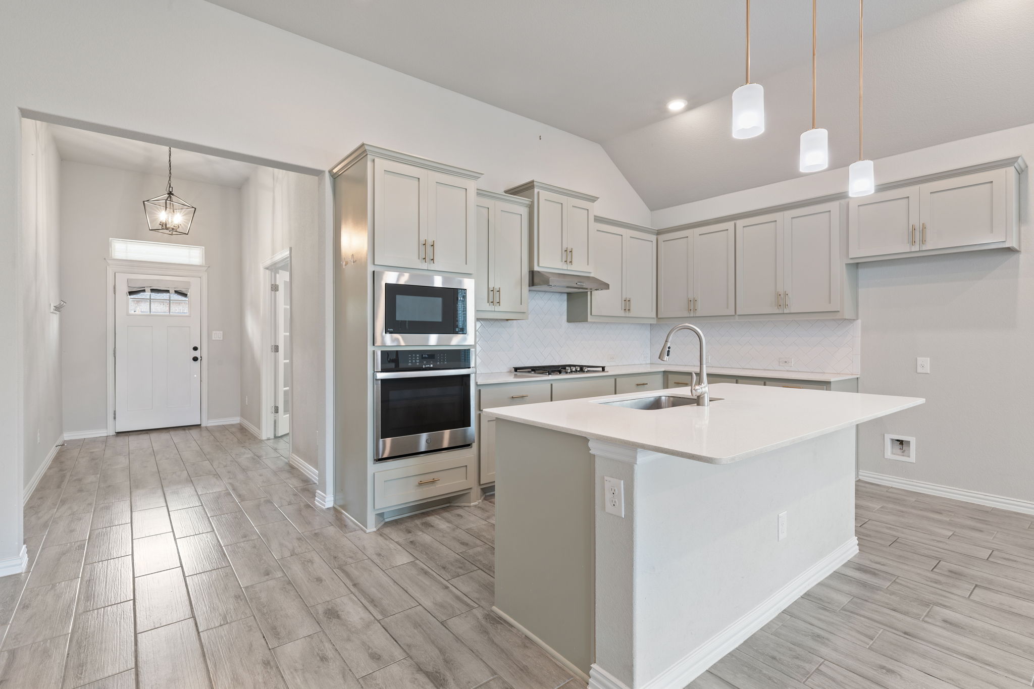 Generously Sized Kitchen Island