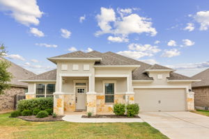 Contemporary Single Story Home Exterior