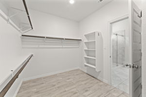 Primary Bedroom Walk in Closet