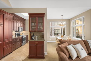 13. View from Living room to Kitchen and Dining Room