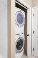 87. Full size washer and dryer