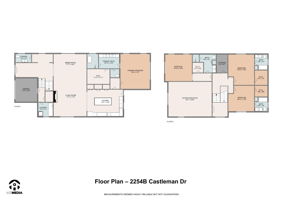 Floor Plan - 2254B Castleman Dr