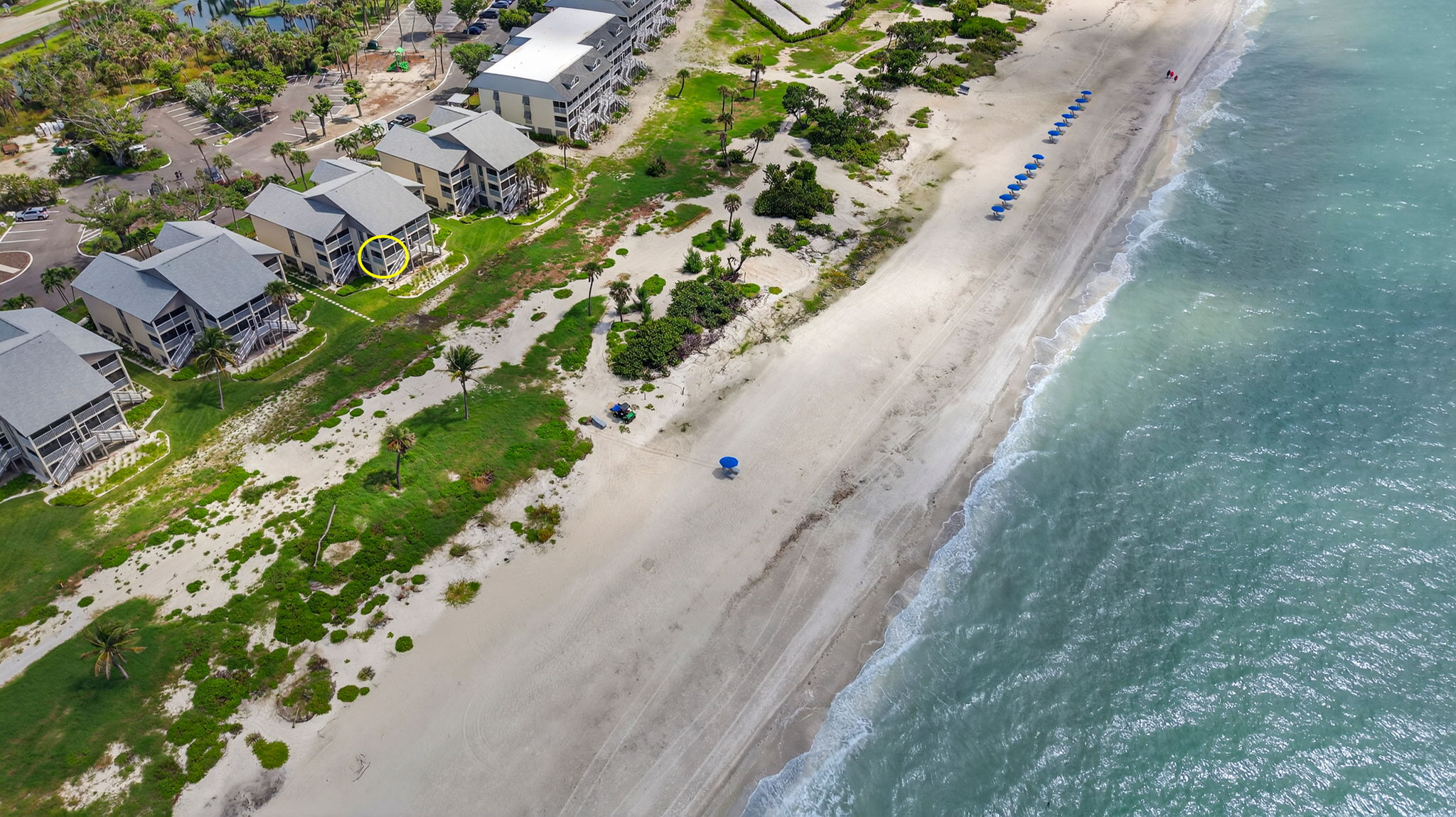 Aerial Overview - circle