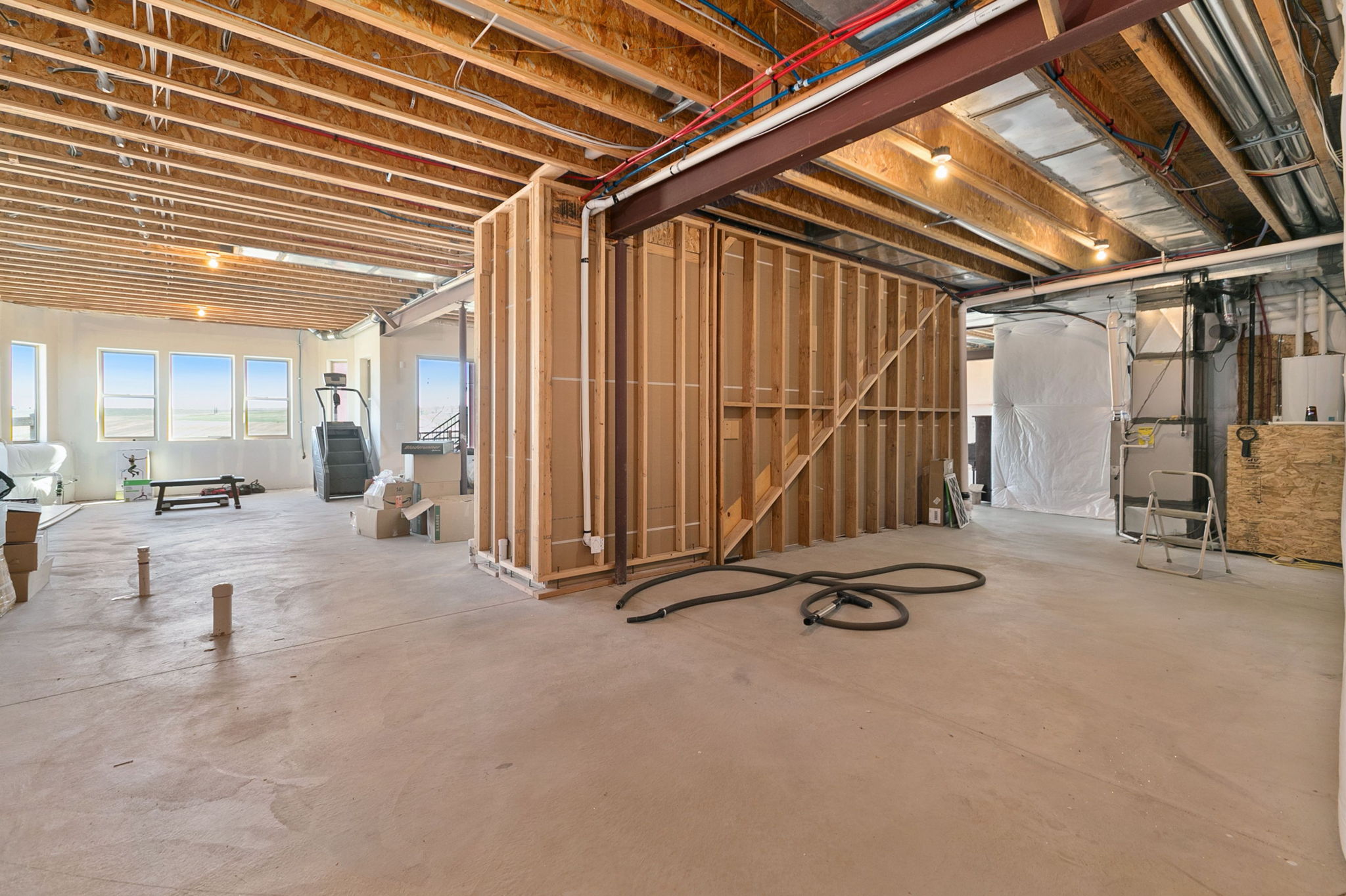 Unfinished Walk-Out Basement