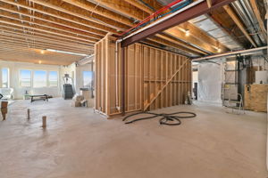 Unfinished Walk-Out Basement