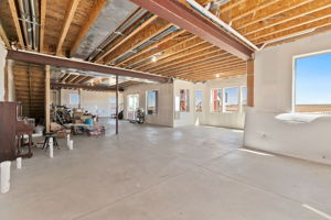 Unfinished Walk-Out Basement
