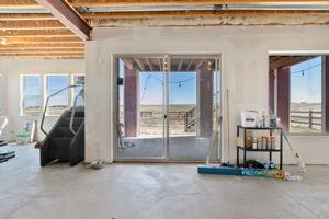 Unfinished Walk-Out Basement