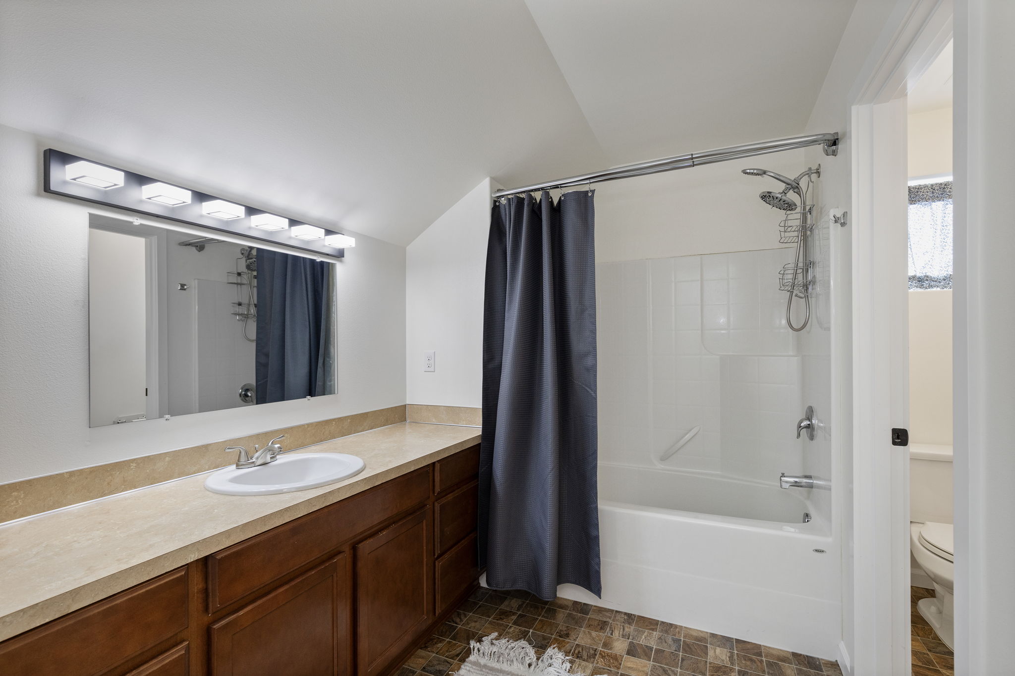 Primary bathroom.