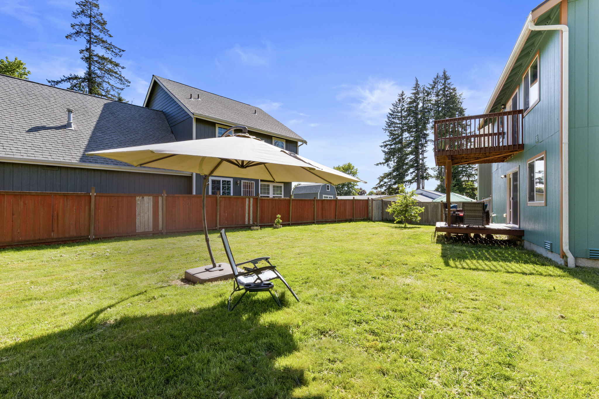 Largest lot in the neighborhood!