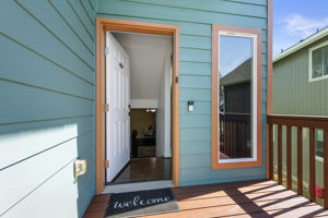 NEW exterior paint and deck stain!