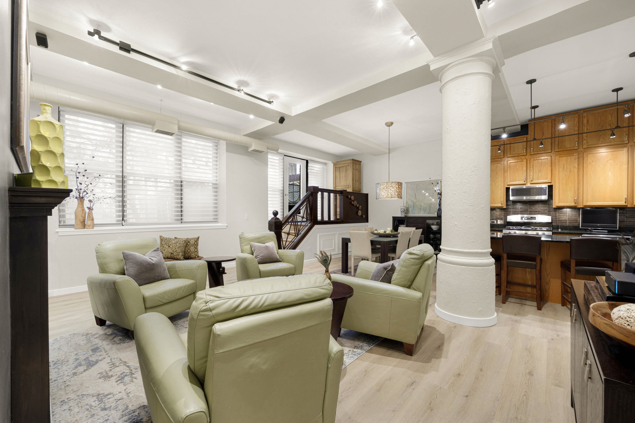 Living/Dining Rooms/Kitchen