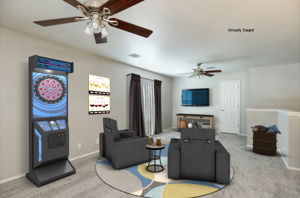 Loft/Bonus Space Virtually Staged