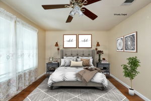 Bedroom 3 Virtually Staged