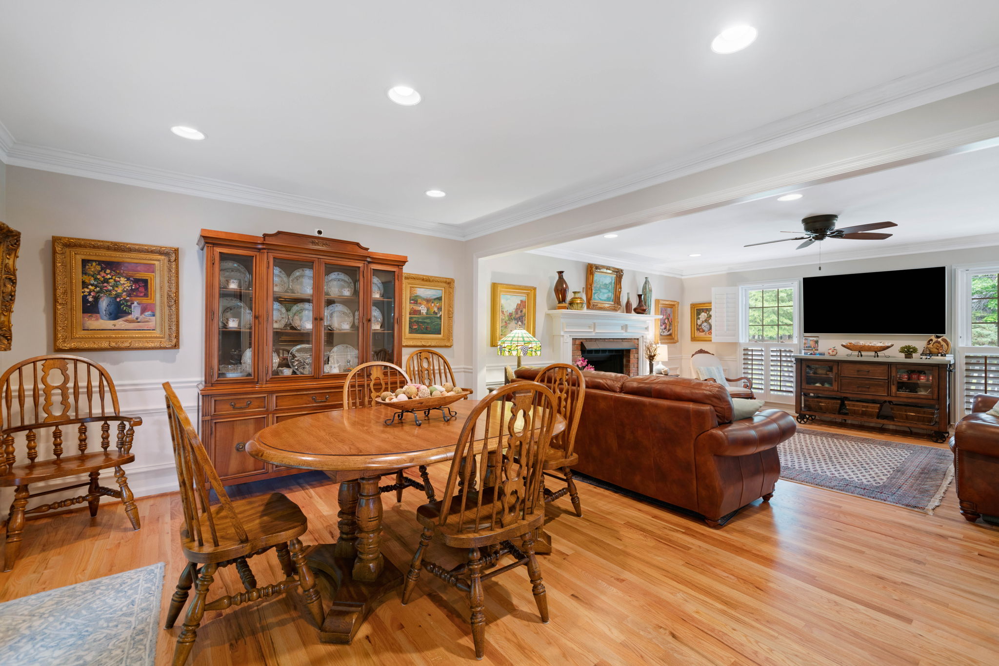 View back into Great Room