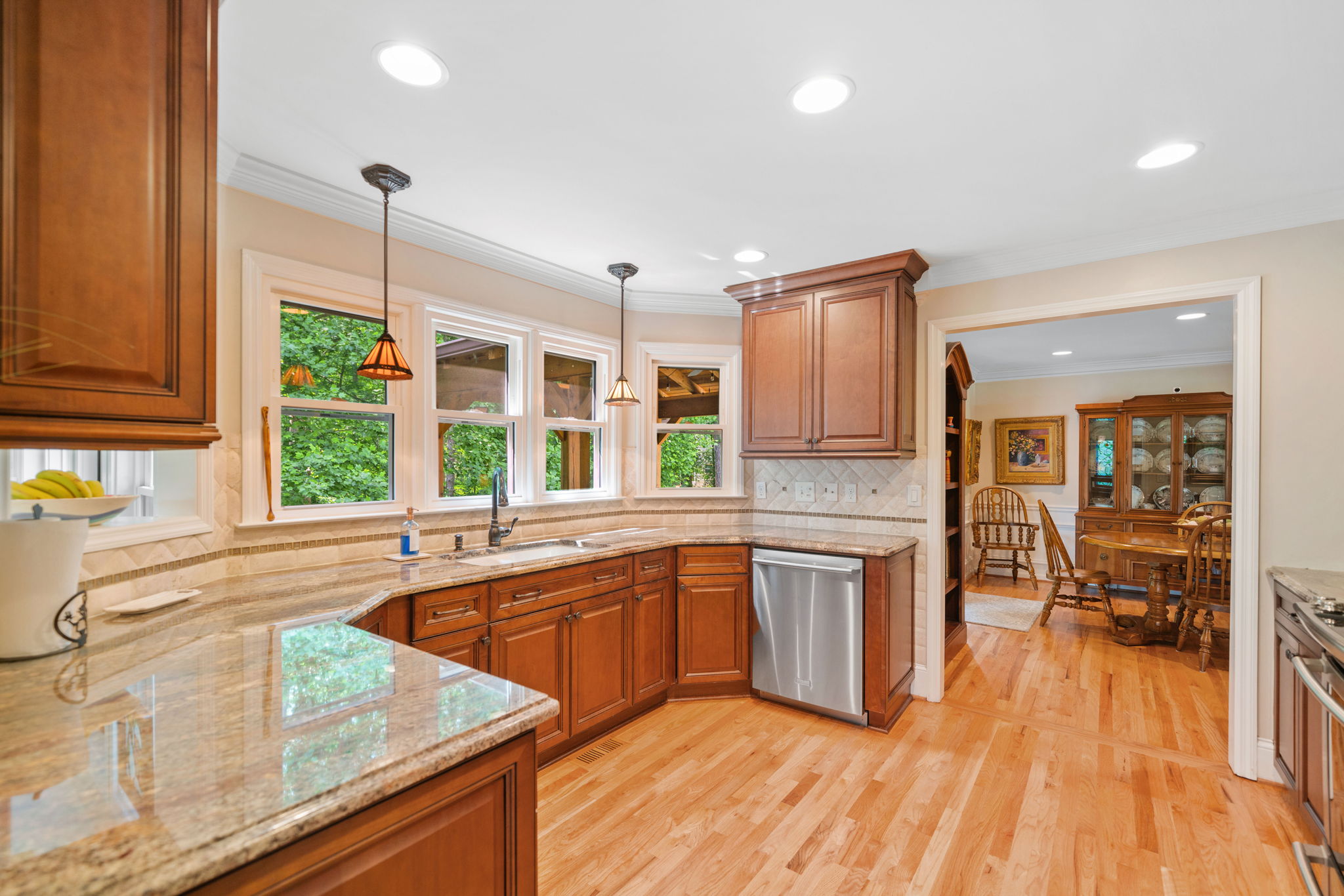 Wonderful updated kitchen