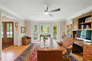 View into Entry Foyer from Office