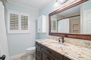 Upstairs Updated Hall Bath