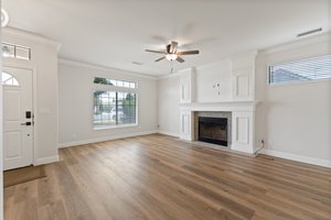 Brand new flooring throughout the home