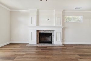 Stunning custom built fireplace