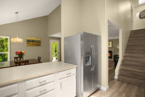Kitchen - Vaulted Ceilings
