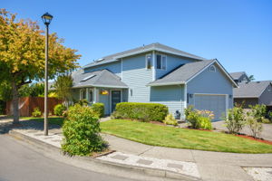 Front Exterior - Corner Lot