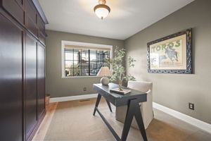 Private office with Murphy Bed