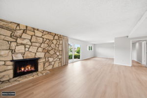 Stone Fireplace
