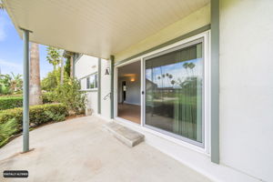 Covered Rear Patio