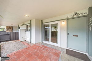 Front Porch Glass Slider