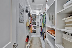 Walk-in Closet in Primary Bedroom