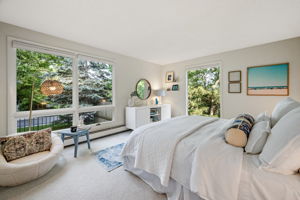 Corner bedroom