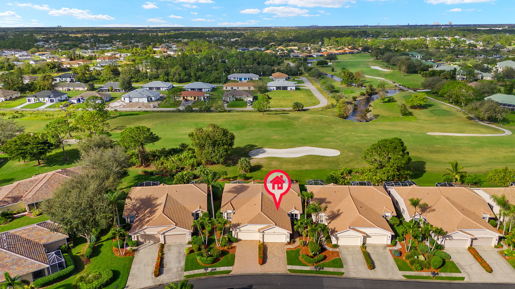 Aerial Front Exterior 2 of 2 -Marker