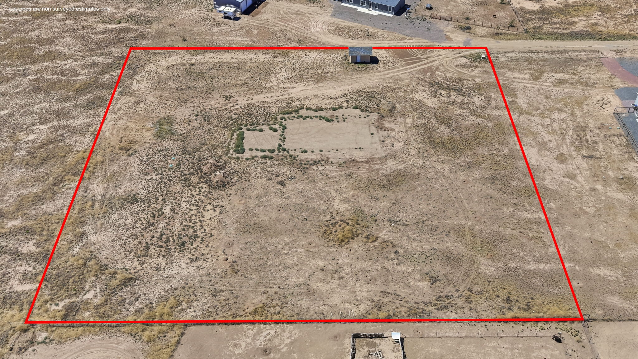 Birds Eye Lot Line