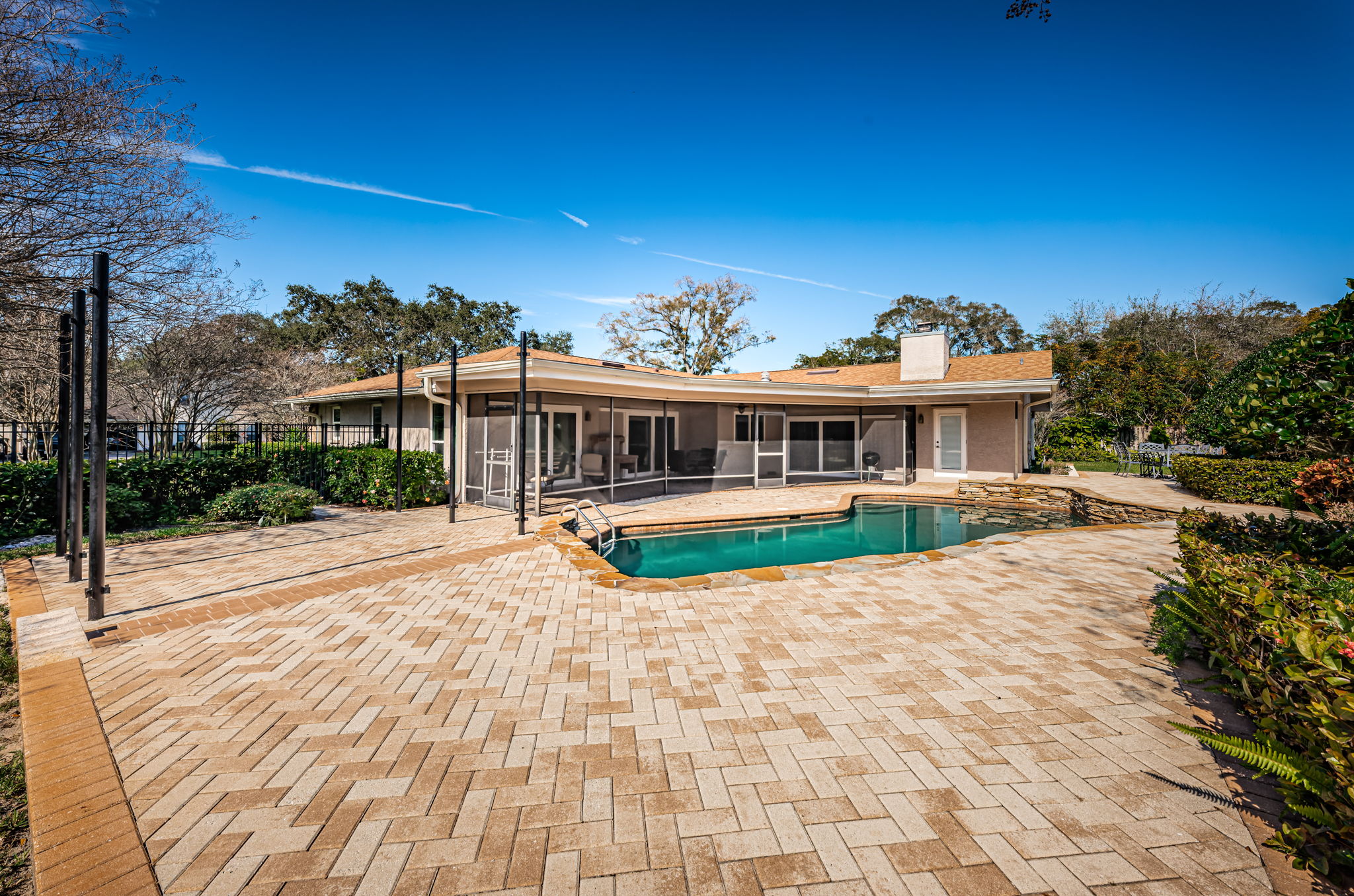 Patio and Pool