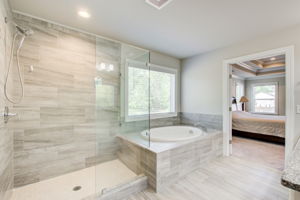 36 Main BR En Suite A Shower Tub Split w BR View