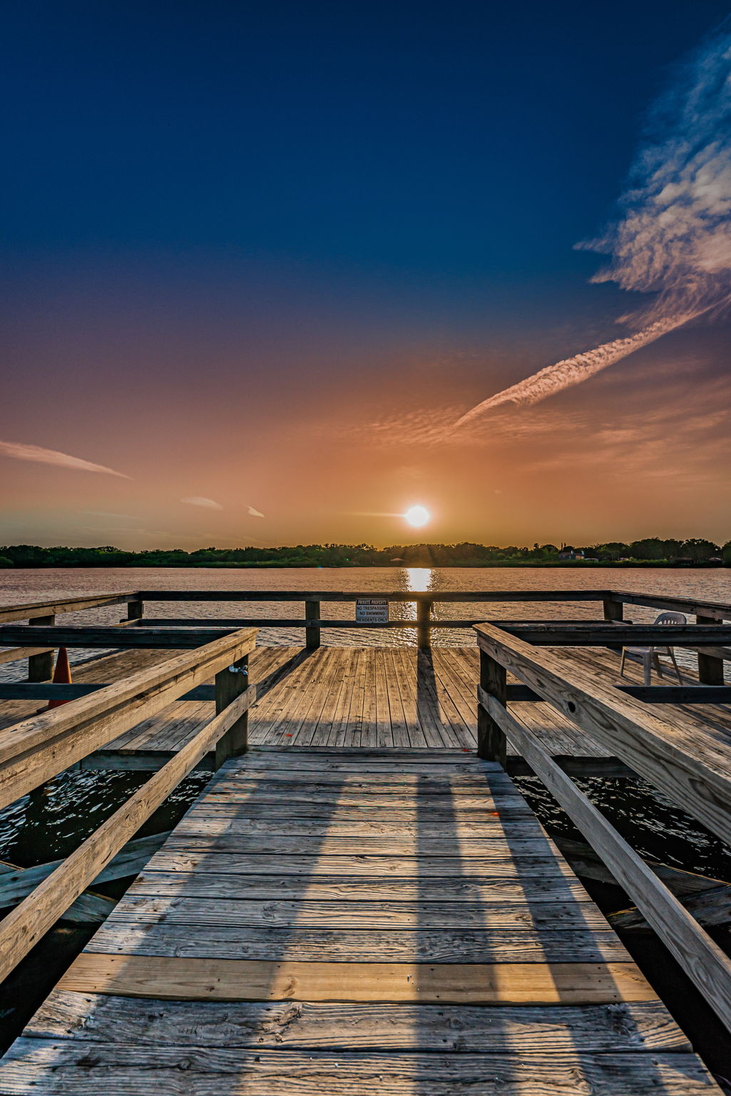 50-Community Dock Sunset