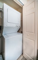 In-unit Laundry Room