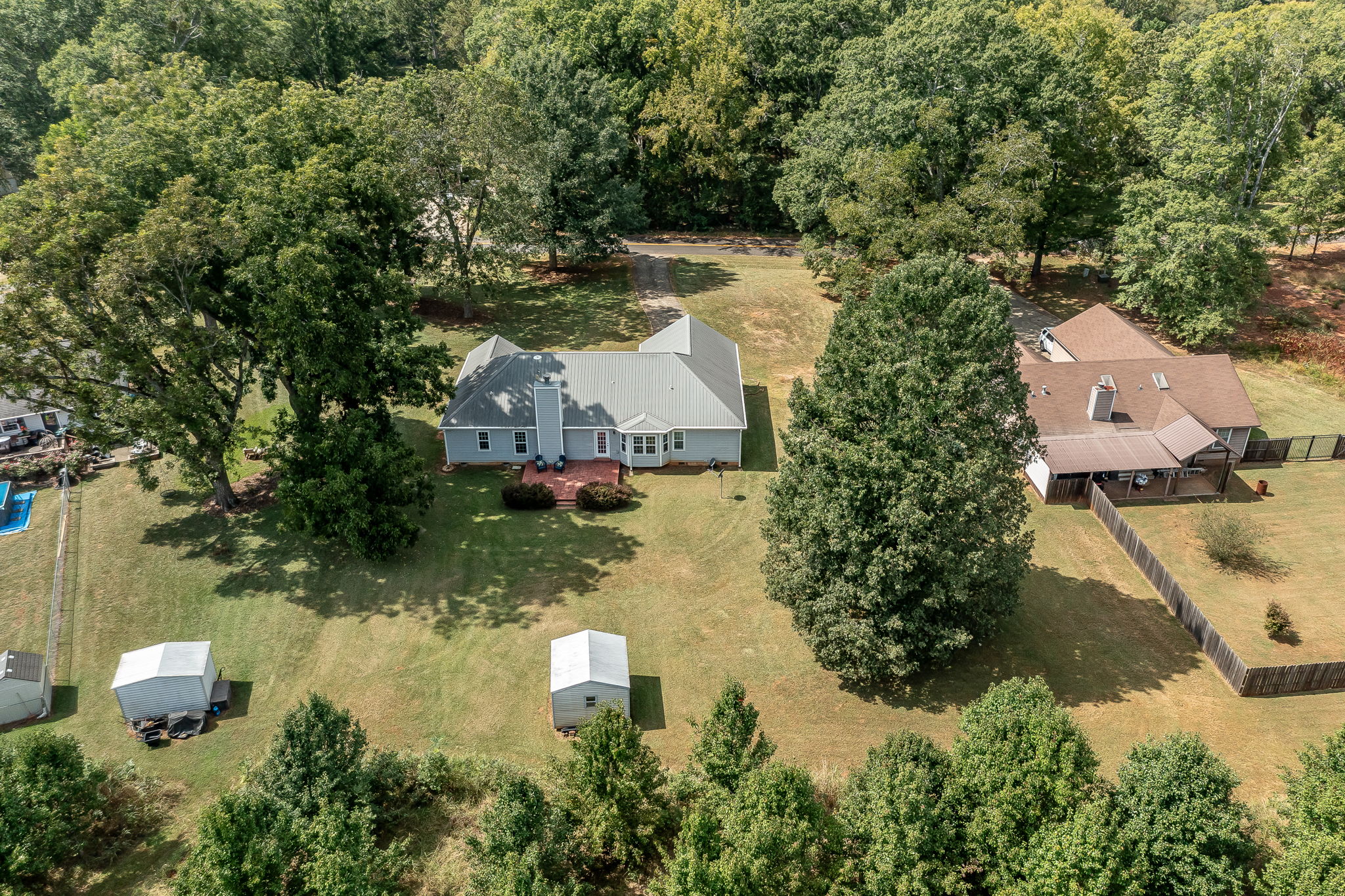 Aerial View Of Home
