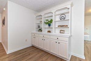 Built-In Shelving