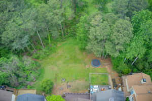 51 Aerial Rear Lot Bird's Eye View