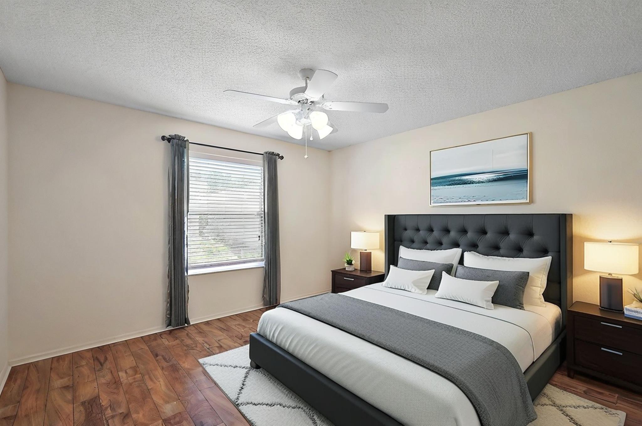 Virtually Staged- Primary Bedroom