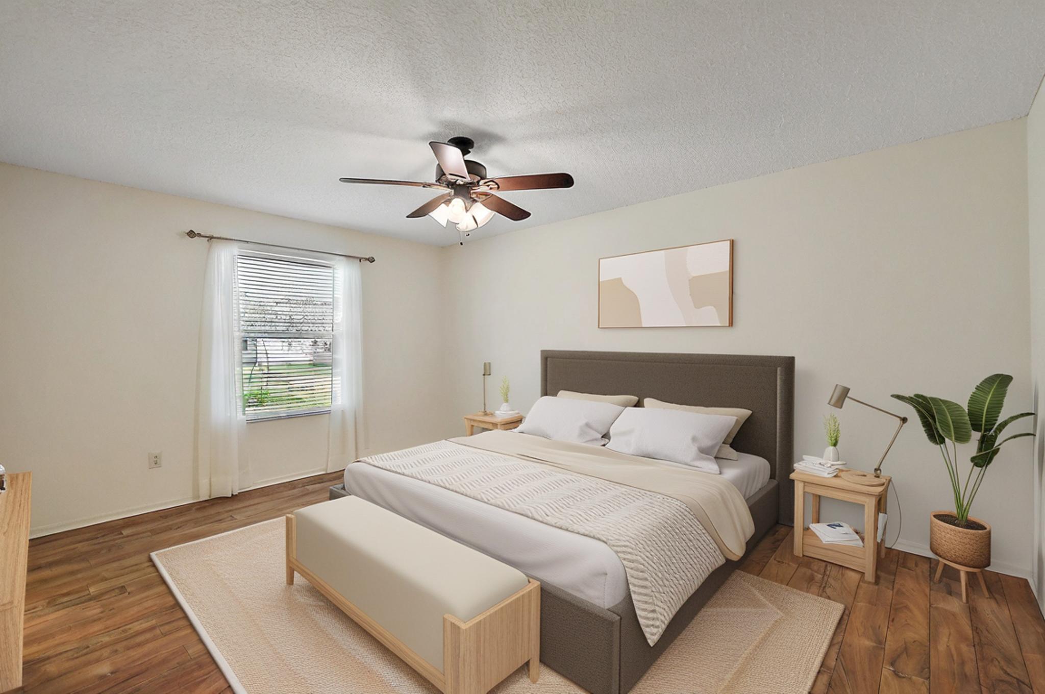 Virtually Staged- Bedroom 2
