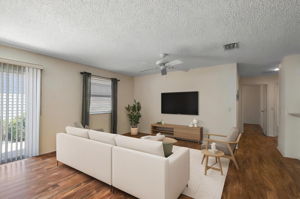 Virtually Staged- Living Room