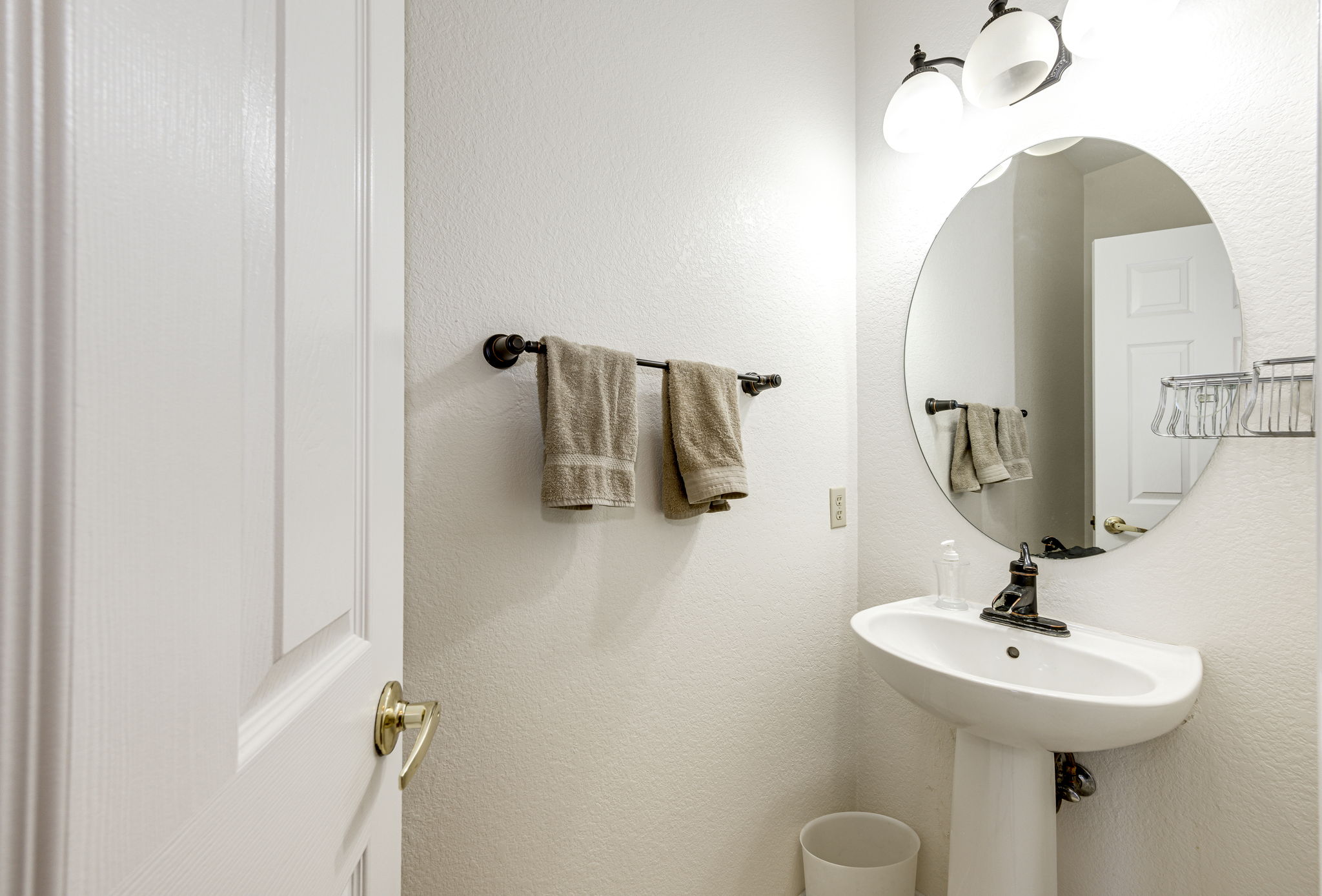 Main floor half Bathroom