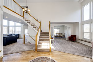 View as you enter the home. Very bright & open floor plan!