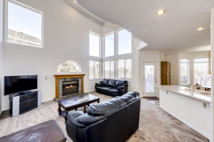 View as you enter the Family room