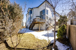 Private backyard with a privacy fence all around. Brand new roof!